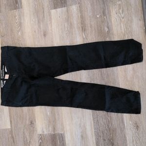 Black skinny slacks